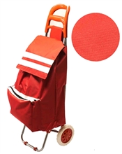 Хозяйственная сумка-тележка 1301-D цвет №2  красный